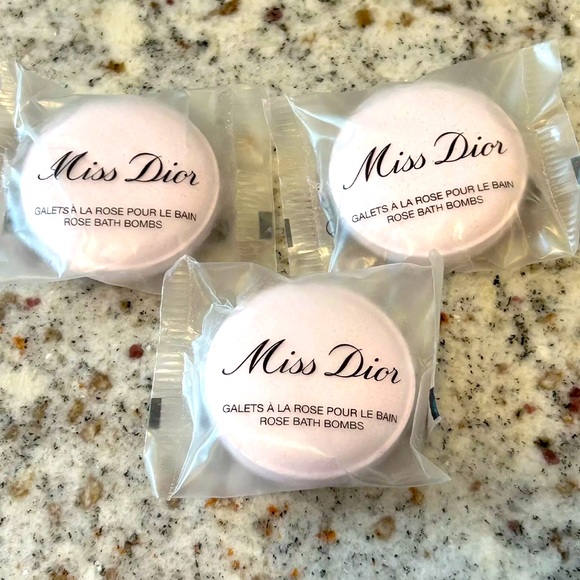Dior Other - SOLD SEPARATELY DIOR Miss Dior Rose Bath Bombs .52 oz / 15 g each NEW Sealed